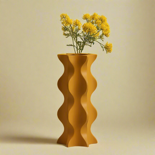 vase jaune